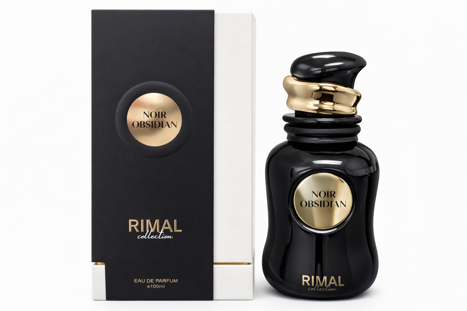 Noir Obsidian - Rimal Collection Fragrance Network Eau de Parfum (100 ml | 3.4 oz)