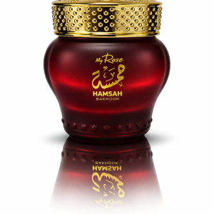 HAMSAH Bakhoor Rose Scented Incense Jar 30g | SWID