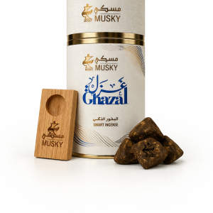 Ghazal Smart Incense - Musky Perfumes (70g)