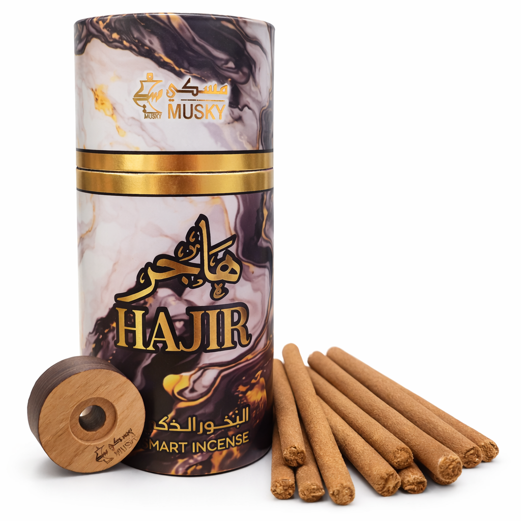 Hajir Smart Incense Short Sticks - Musky Perfumes