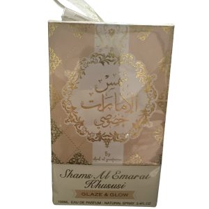 IMG-3167.jpg Shams Al Emarat Khususi Glaze & Glow – Ard Al Zaafaran Eau de Parfum (100 ml | 3.4 oz)