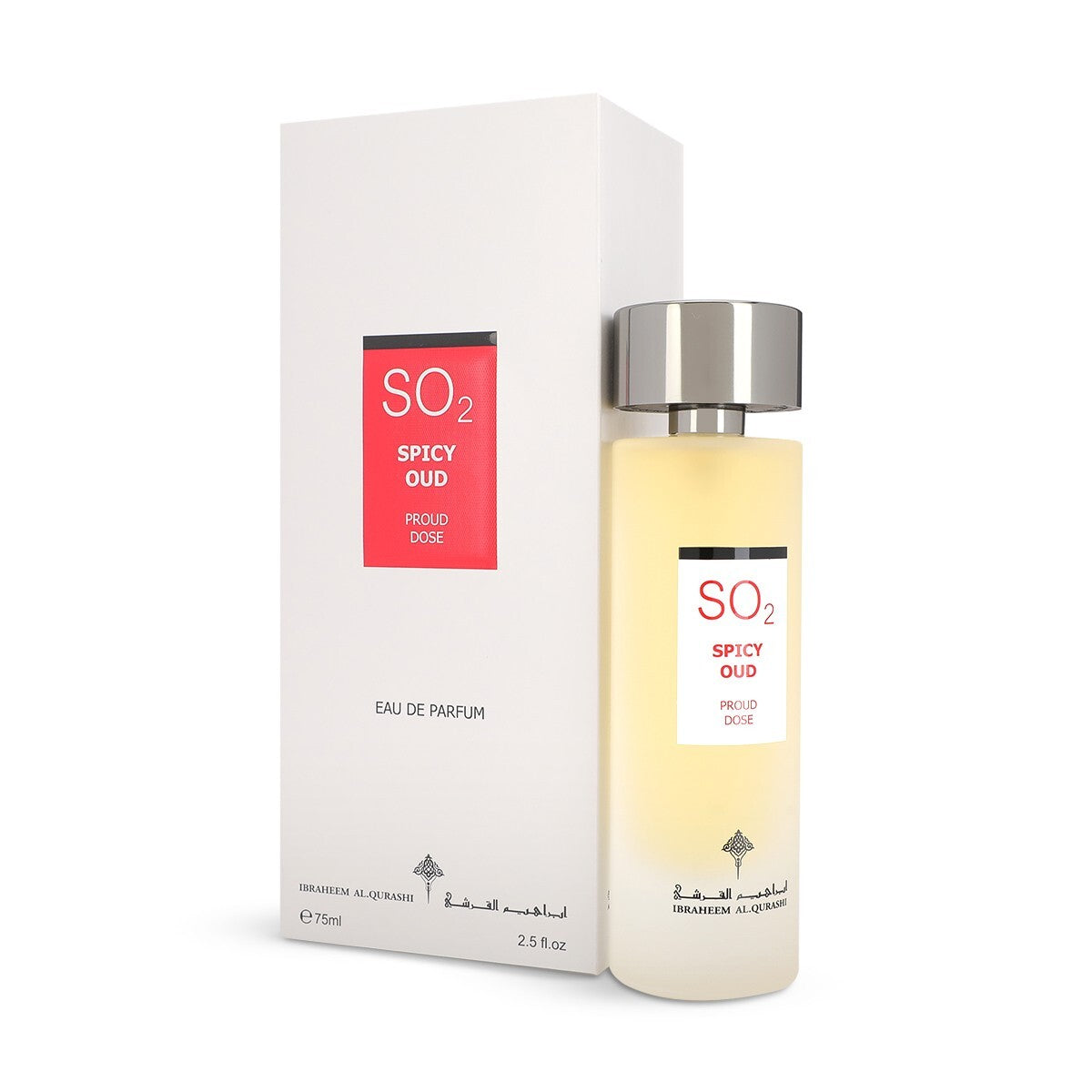 Ibraq Dose Proud Spicy Oud / IBQ-EDP-075-SOU / e75ml 80%VOL 2.5Fl.Oz.