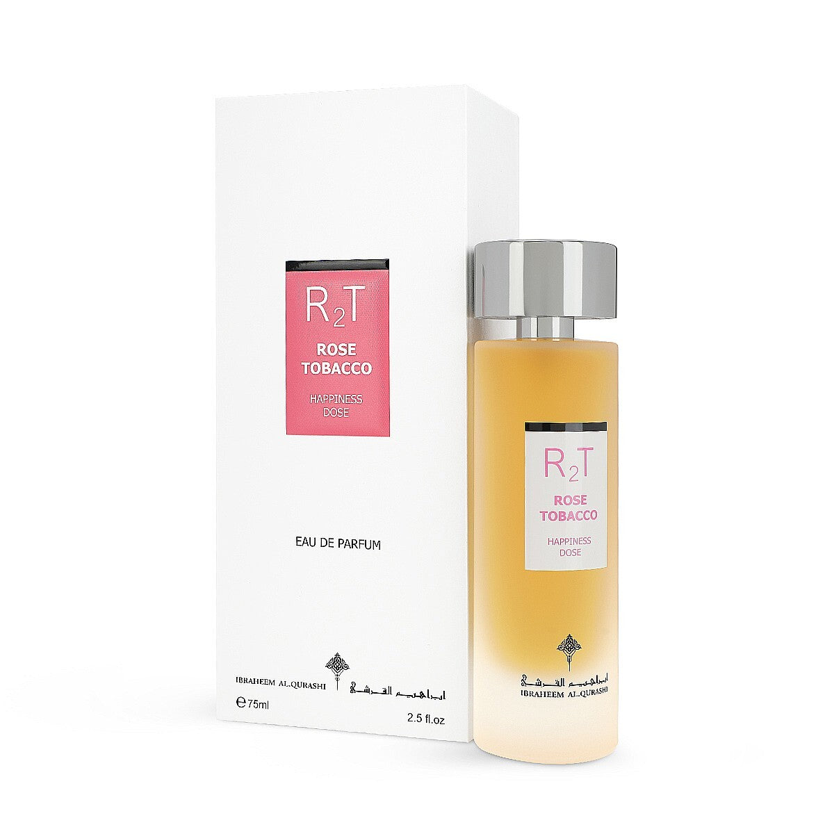 Ibraq Dose Happiness Rose Tobacco / IBQ-EDP-075-RTO / e75ml 80%VOL 2.5Fl.Oz.