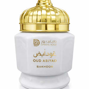 OUD Abiyad Bakhoor Jar - Damas Rose (30g)