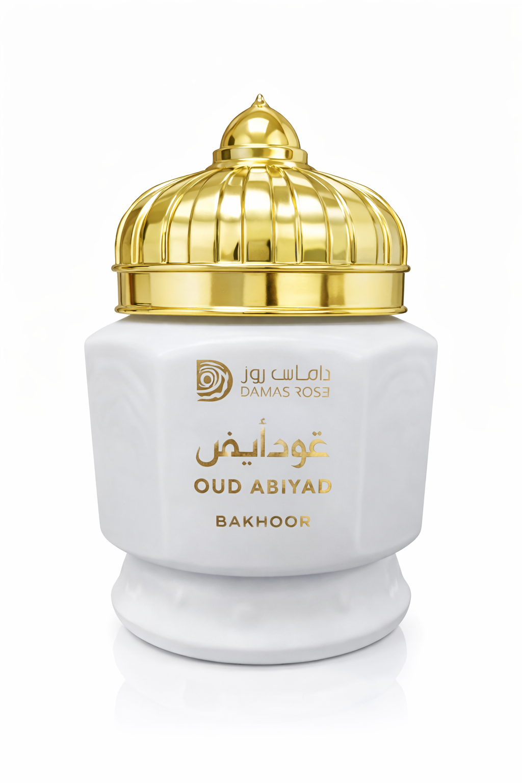 OUDAbiyad.png OUD Abiyad Bakhoor Jar - Damas Rose (30g)