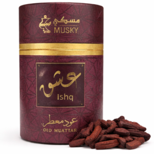 Ishq OUD Muattar Incense - Musky Perfumes (25g)