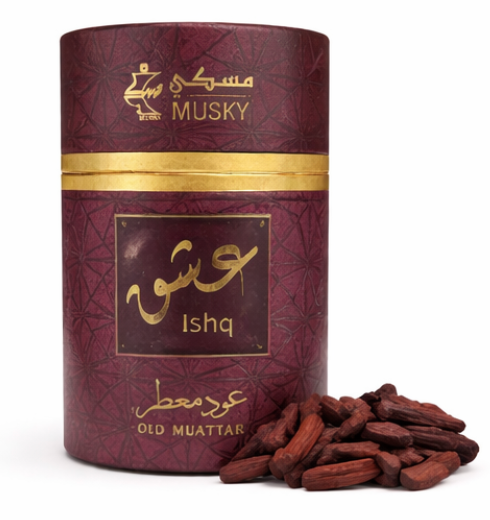 Screenshot2026-03-30at2.15.05PM_285d5c1b-bda3-4040-86f3-e713f9b8cf7c.png Ishq OUD Muattar Incense - Musky Perfumes (25g)