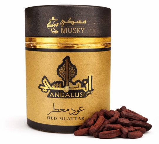 Andalusi OUD Muattar Incense Musky Perfumes (25g)