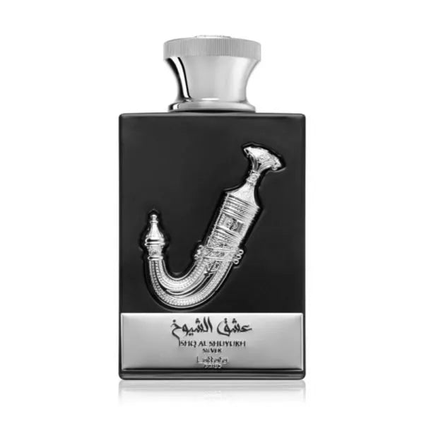 ishaqalshuyukh.jpg Ishq Al Shuyukh Silver - Lattafa Pride Eau de Parfum (100 ml | 3.4 oz)