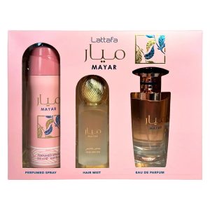 Mayar Gift Set - Lattafa Eau de Parfum(100 ml + 200 ml + 50 ml)