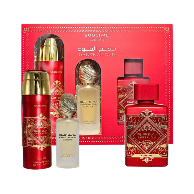 Lattafa Bade'e Al Oud Sublime Gift Set EDP