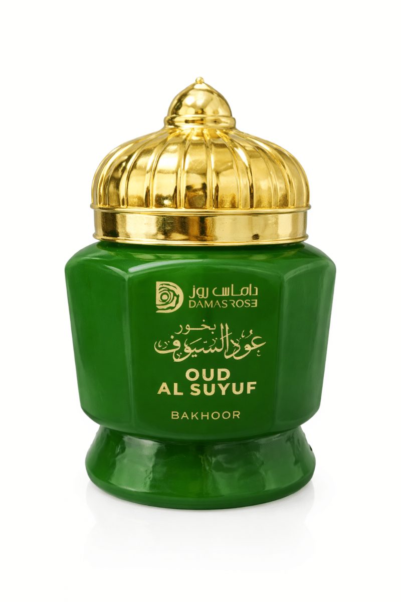 OUD Al Suyuf Bakhoor Jar - Damas Rose (30g)