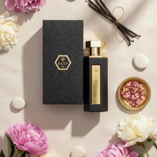 Reef 41 - Modern Peony & Vanilla Eau de Parfum 100ml Reef 41 Perfume – Peony & Vanilla Eau de Parfum 100ml