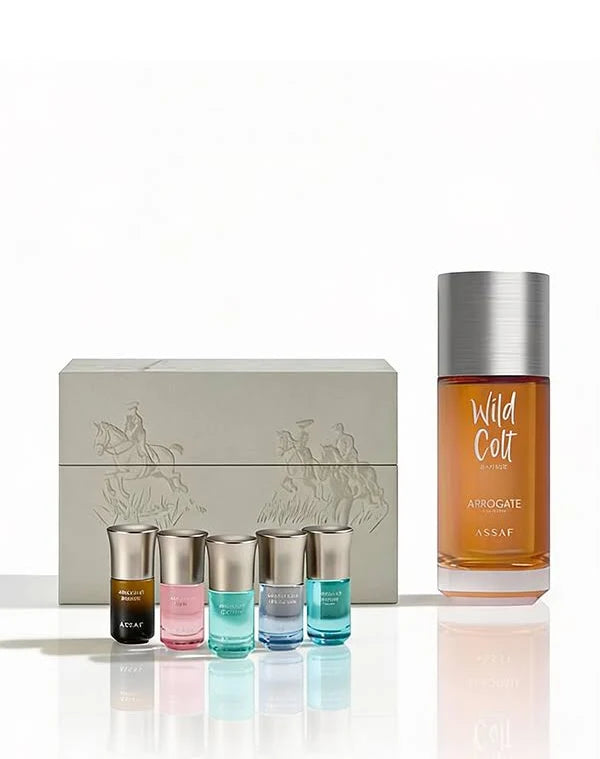 Wild Colt Bakhur Collection Gift Set - Assaf Eau de Parfum (1x 150 ml & 5x 10 ml)
