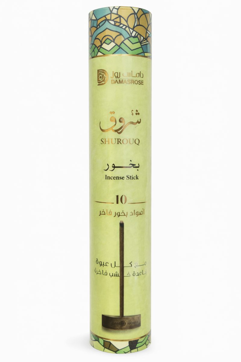 Shurouq Smart Incense Long Sticks Damas Rose