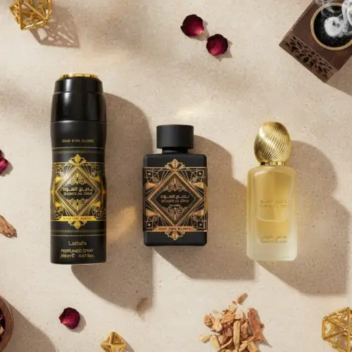 Bade'e Al Oud Oud for Glory Gift Set - Lattafa Eau de Parfum(100 ml + 200 ml + 50 ml)
