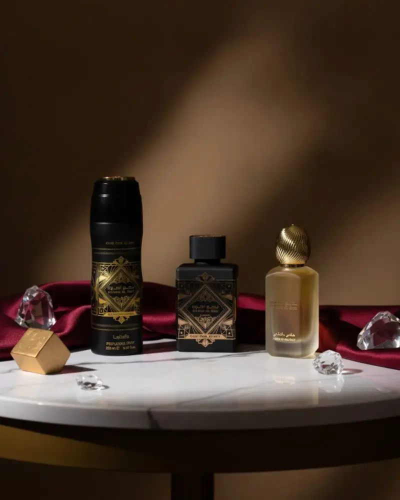 Bade'e Al Oud Oud for Glory Gift Set - Lattafa Eau de Parfum(100 ml + 200 ml + 50 ml)