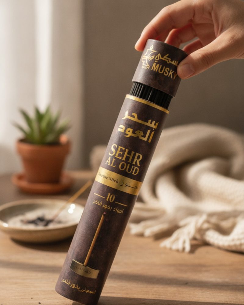 Sehr Al OUD Smart Incense Long Sticks - Musky Perfumes