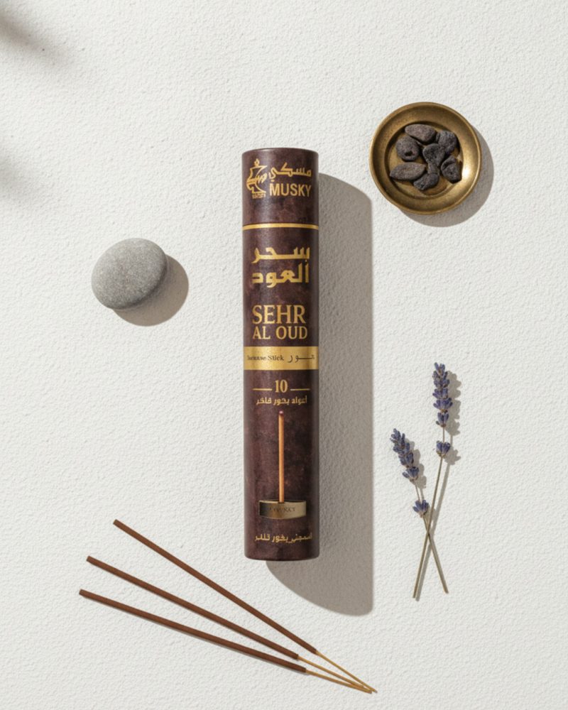 Sehr Al OUD Smart Incense Long Sticks - Musky Perfumes