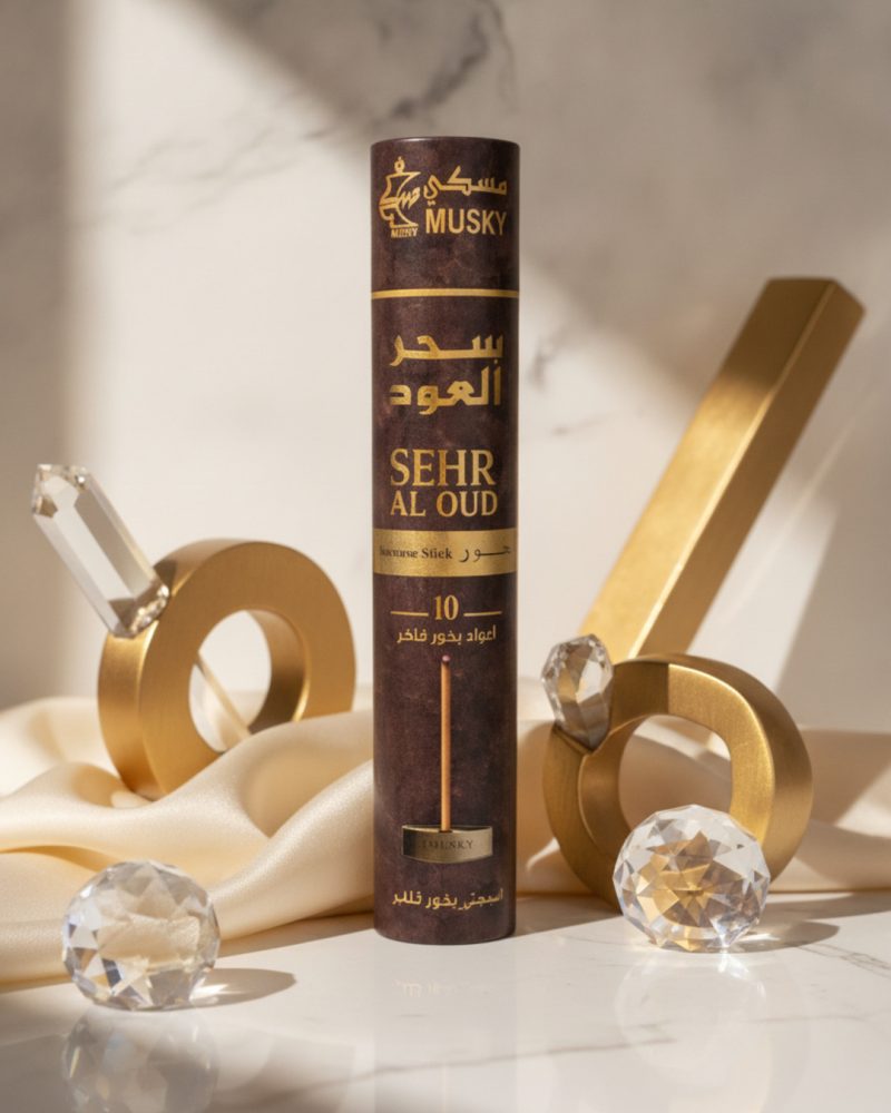 Sehr Al OUD Smart Incense Long Sticks - Musky Perfumes