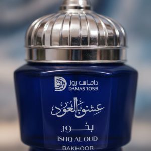 ISHQ Al OUD Bakhoor Jar - Damas Rose (30g)