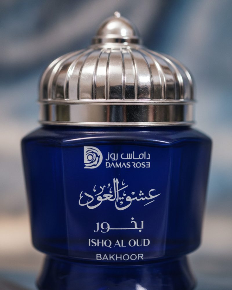 ISHQ Al OUD Bakhoor Jar - Damas Rose (30g)