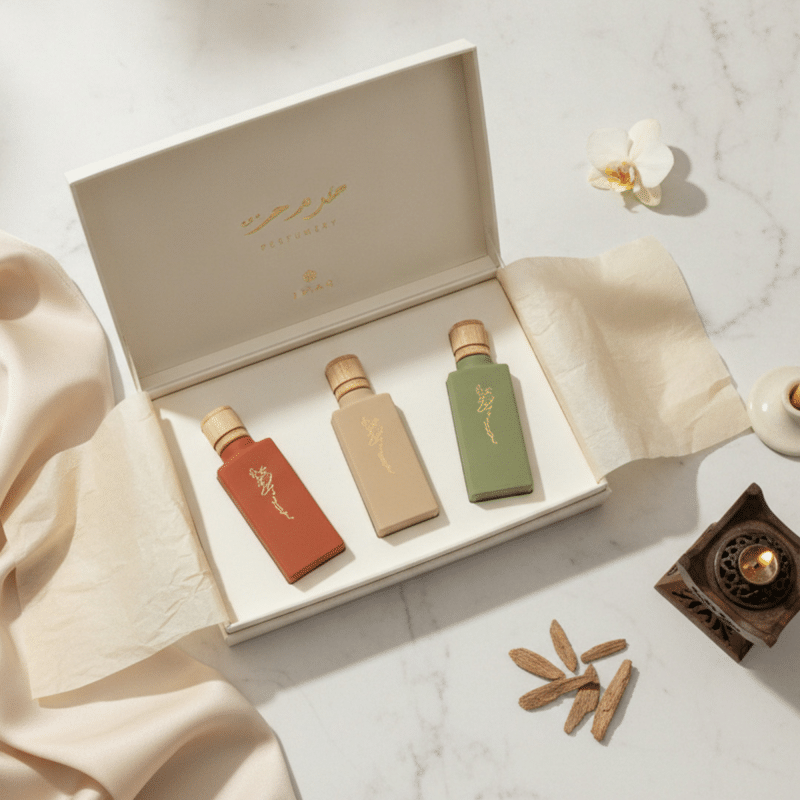 Luxury Oud Gift Set Eau de Parfum – Ibraq 3x100ml
