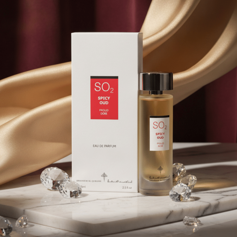 Ibraq Dose Proud Spicy Oud / IBQ-EDP-075-SOU / e75ml 80%VOL 2.5Fl.Oz.