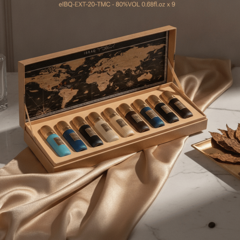 Ibraq Tobacco Mini Collection / IBQ-EXT-20-TMC/ e20ml x 9 - 80%VOL 0.68fl.oz x 9