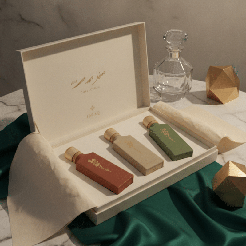 Luxury Oud Gift Set Eau de Parfum – Ibraq 3x100ml