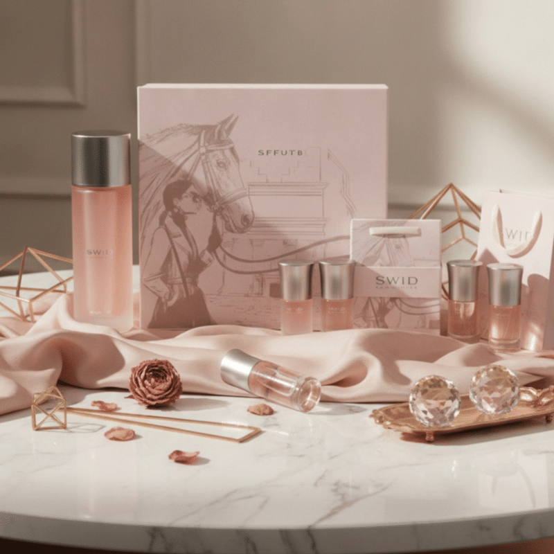 Assaf Arrogate Pink Ramadan Collection Gift Set – 200ml + 4×10ml