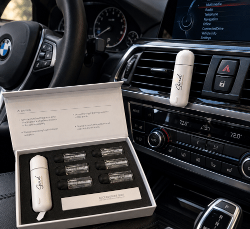 SWID Perfumery Electronic Car Diffuser with 6 Fragrance Scents