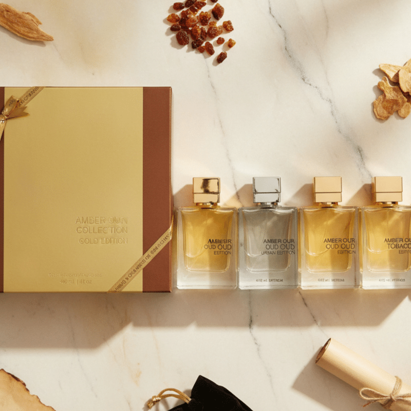 Amber OUD Collection Set - Al Haramain Eau de Parfum(4x 60 ml | 4x 2 oz)
