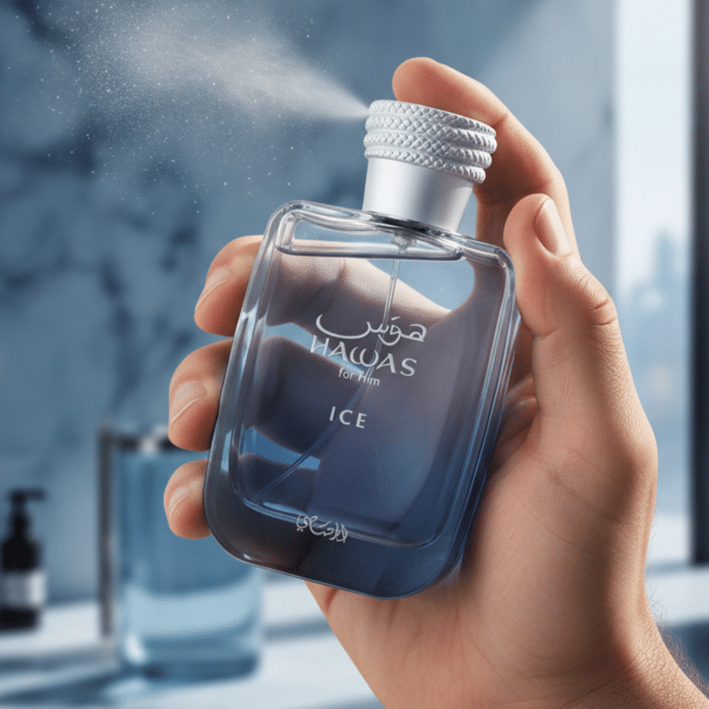 Hawas ICE - Rasasi Eau de Parfum)100 ml | 3.4 oz)