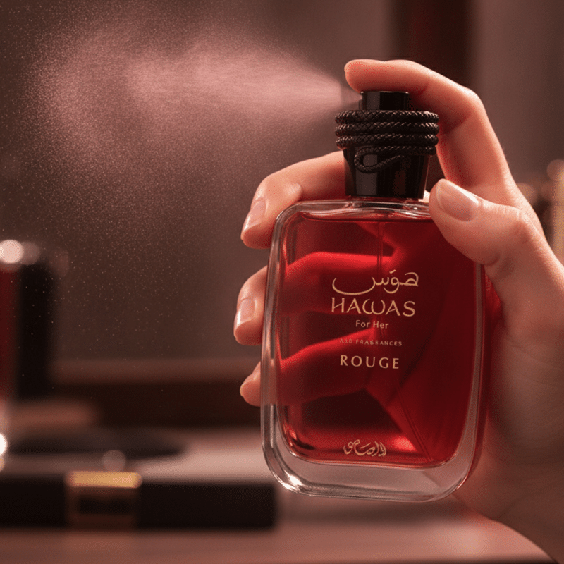 Hawas Rouge - Rasasi Eau de Parfum(100 ml | 3.4 oz)