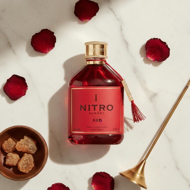 Nitro Red Dumont Paris EDP – Bakhoor Rose Incense Jar