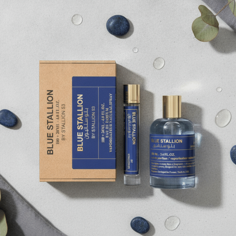 Blue Stallion - Stallion 53 Eau de Parfum (100 ml + 20 ml | 3.4 oz + .6 oz)