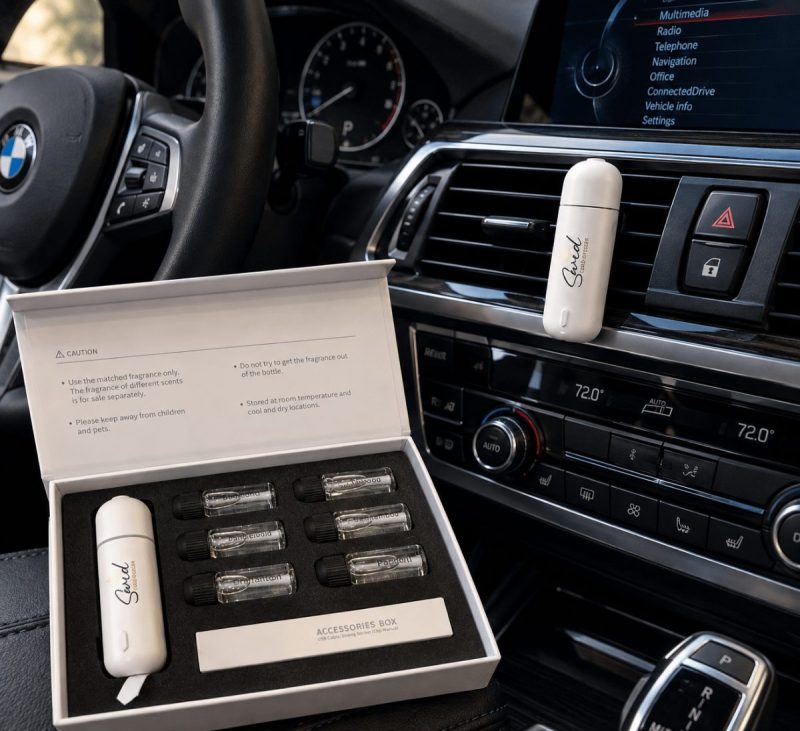 SWID Perfumery Electronic Car Diffuser – 6 Scents